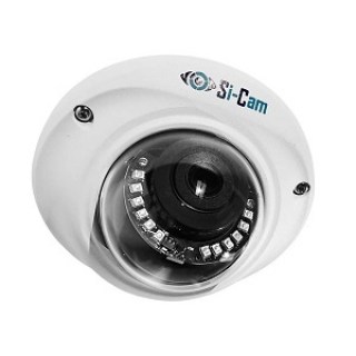 Si-Cam SC-HS206F IR Уличная купольная антивандальная AHD видеокамера